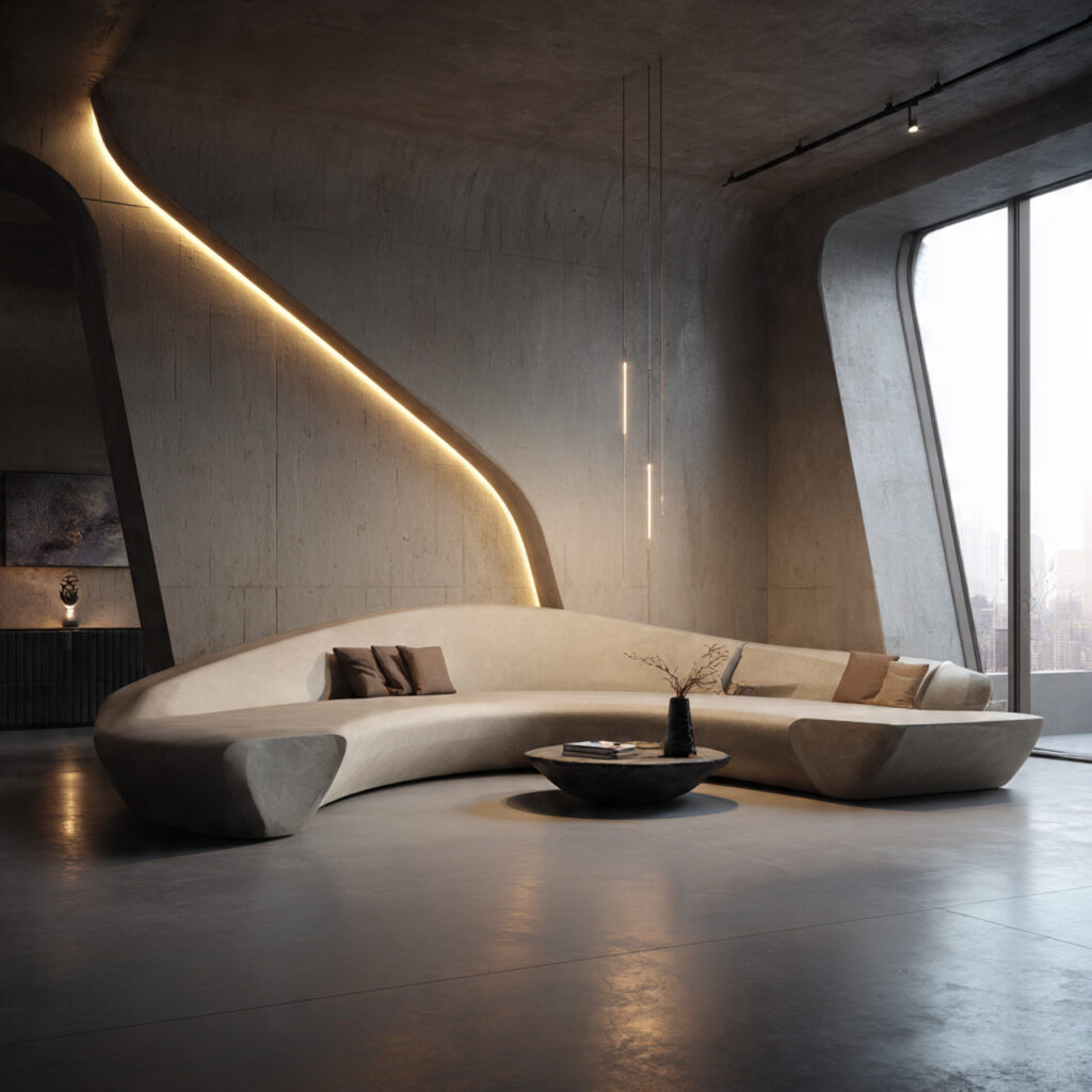 Futuristic Sofa Minimalist Ideas