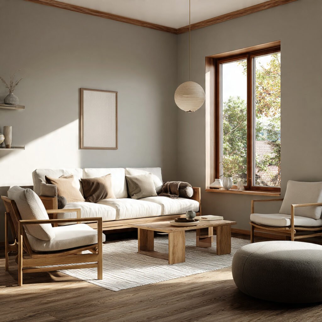 Japandi Living Room Makeover Ideas