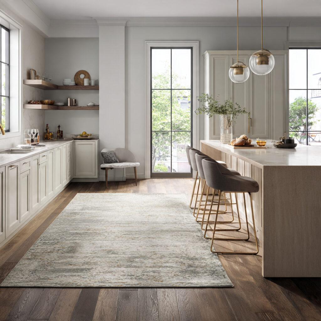 Muted Tone Kitchen Rugs Ideas