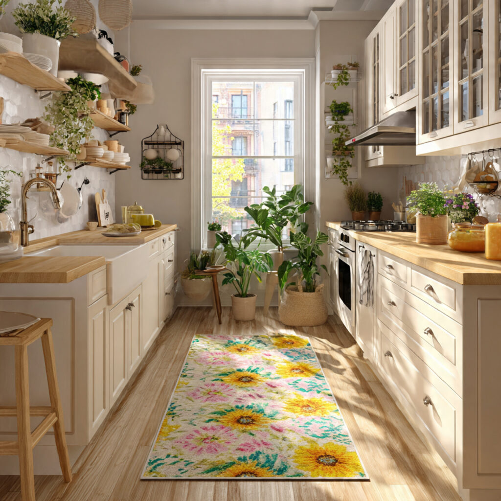 Bright Kitchen Rugs Ideas