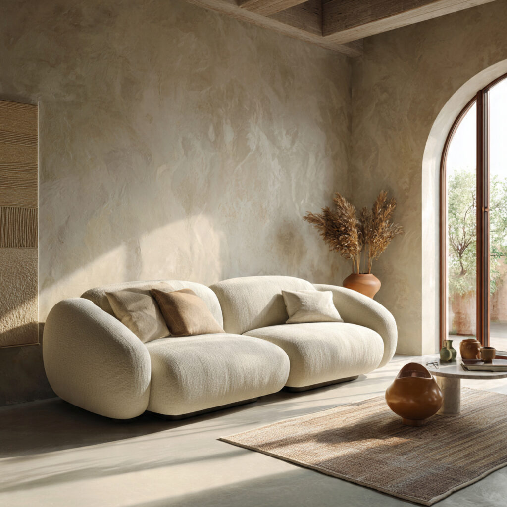 Soft Organic Shape Sofa Ideas