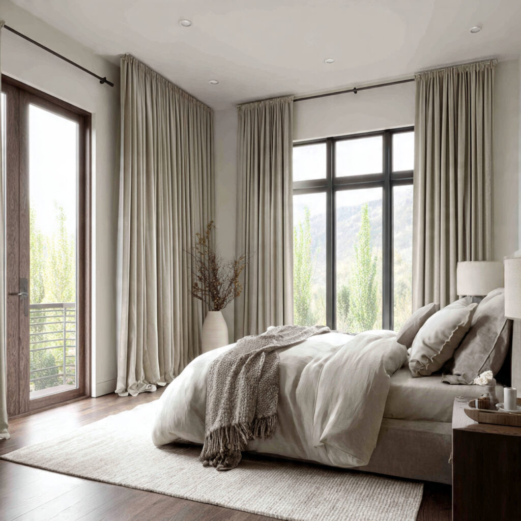 Floor-to-Ceiling Blackout Curtain Ideas