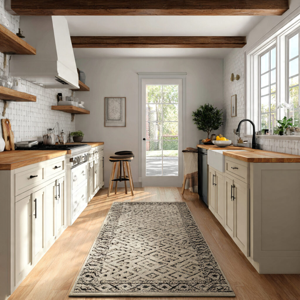 Modern Farmhouse Kitchen Rugs Ideas