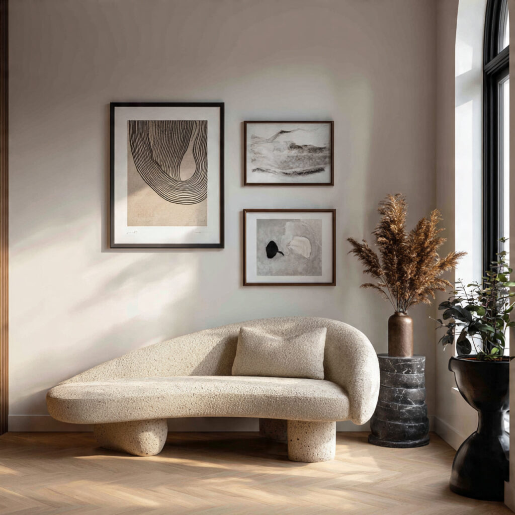 Sculptural Minimalist Sofa Ideas