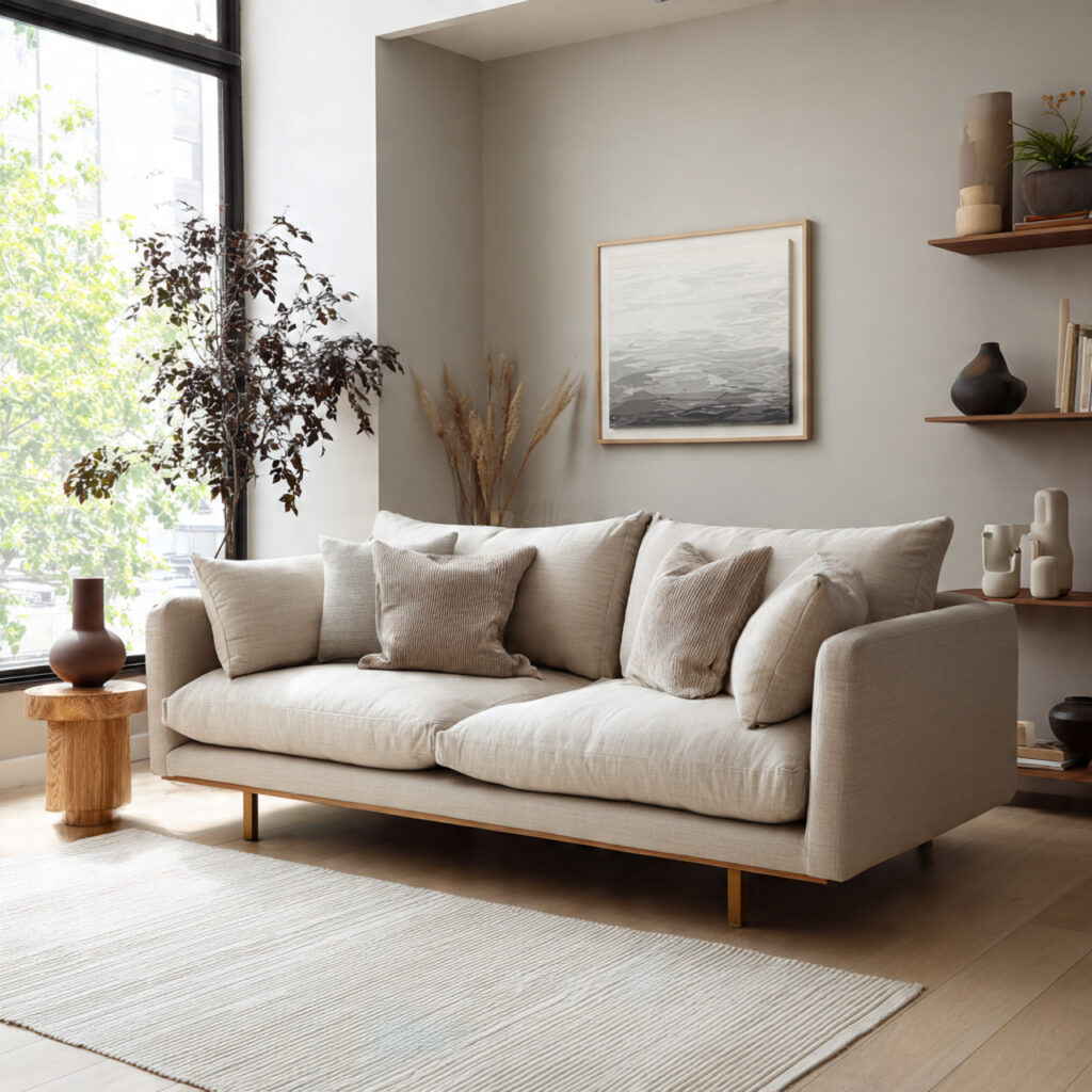Floating Base Sofa Ideas