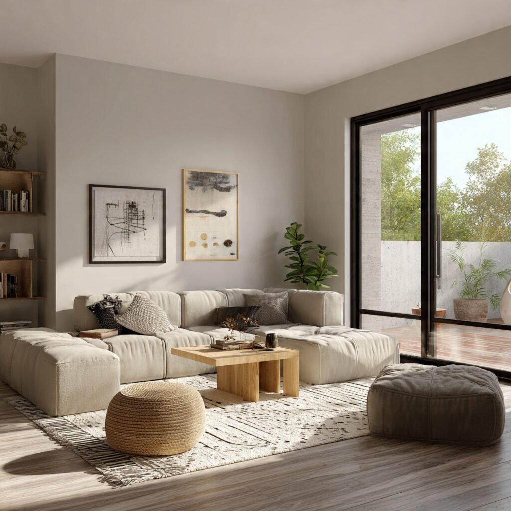 Low-Seating Living Room Makeover Ideas