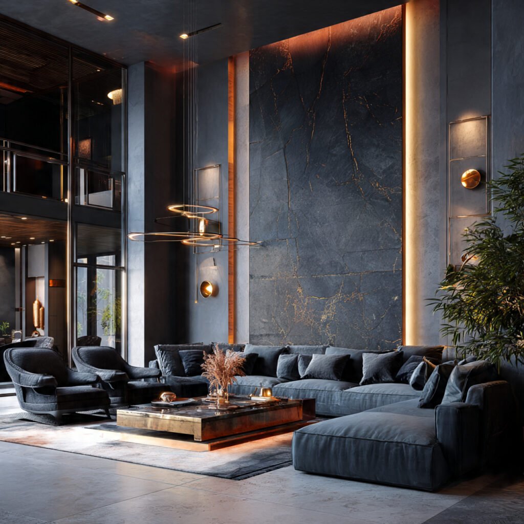 Modern Luxe Contemporary Living Room Ideas