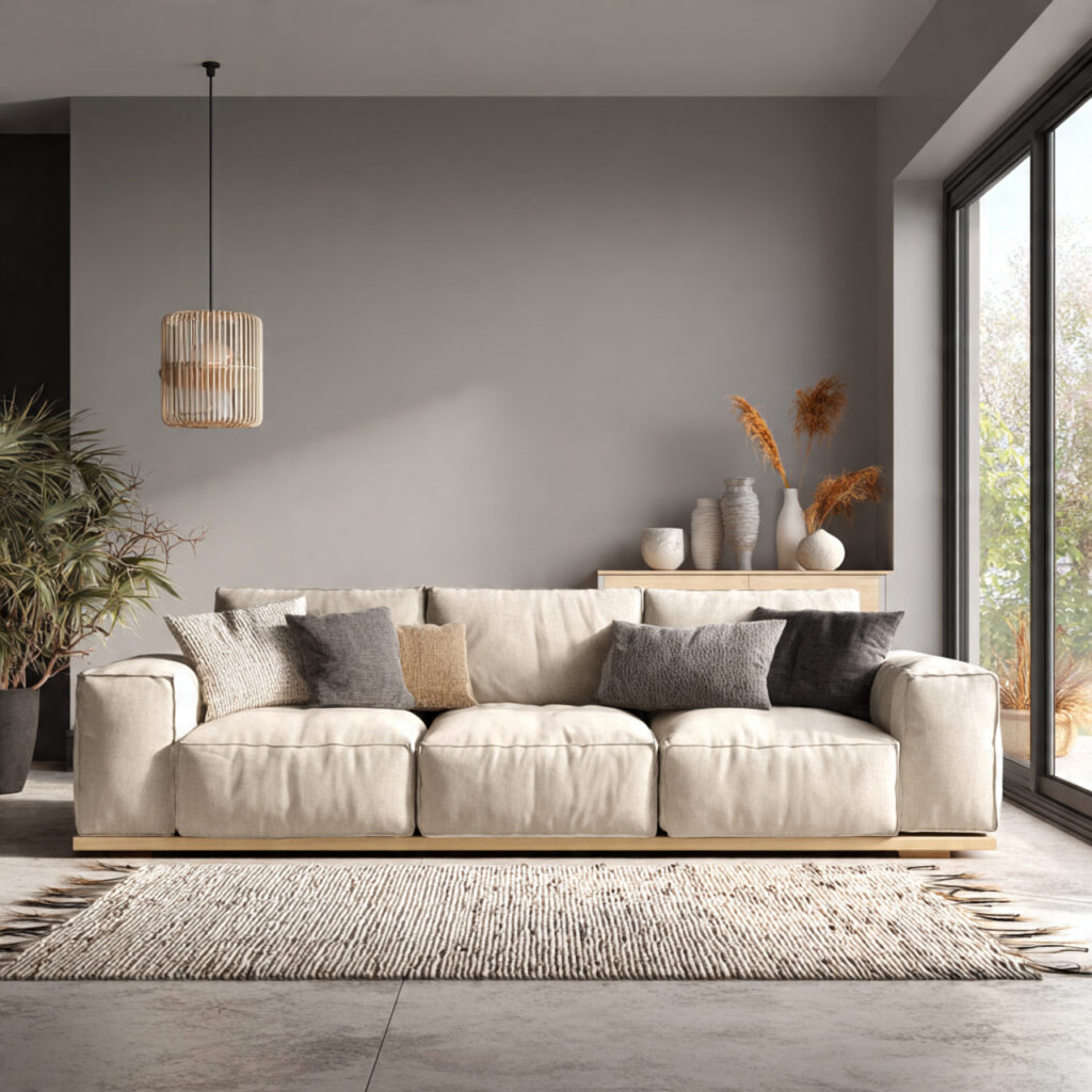 Low-Profile Modular Sofa Ideas