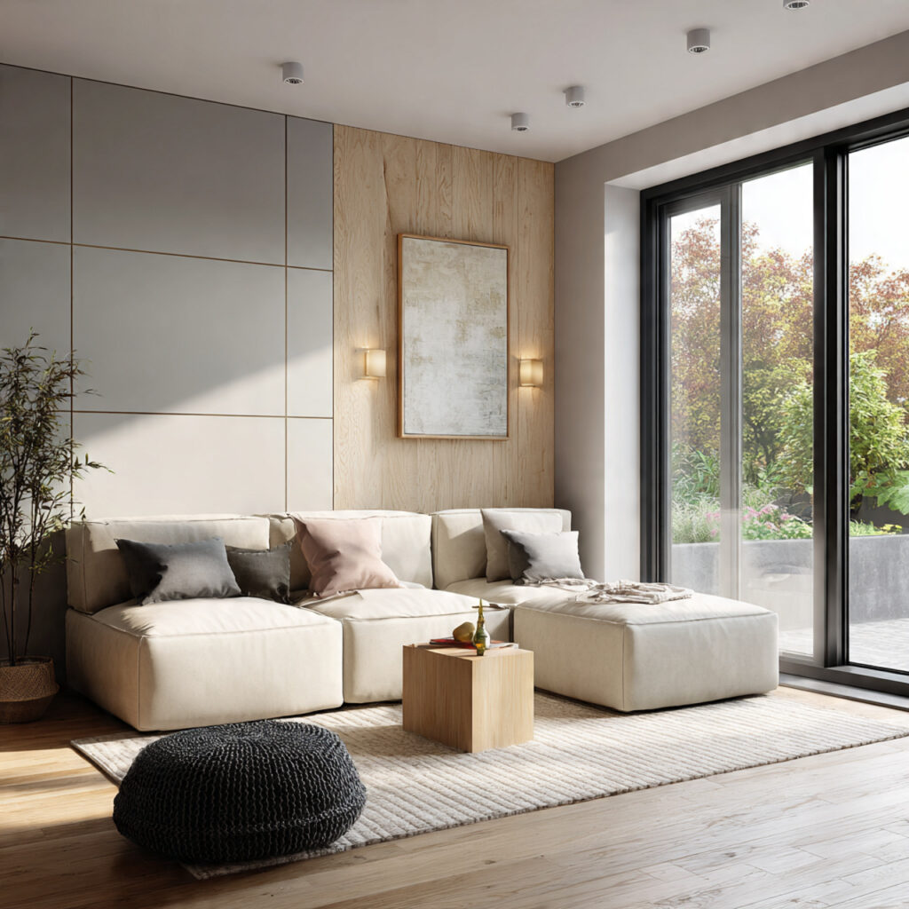 Space-Saving Modern Sofa Ideas