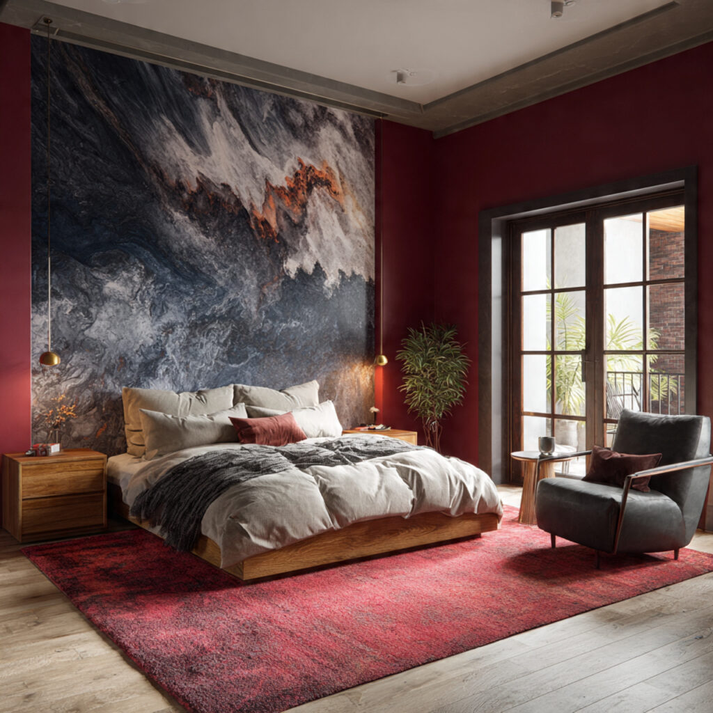 Bedroom Wall Decor Ideas 2026 That Transform Any Bedroom 29 Statement Wall Bedroom Wall Decor Ideas 2026