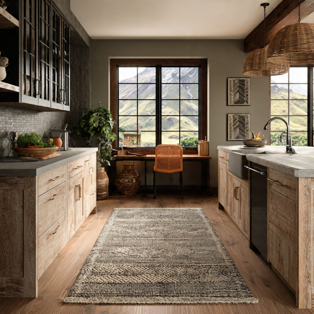 Rustic Kitchen Rugs Ideas