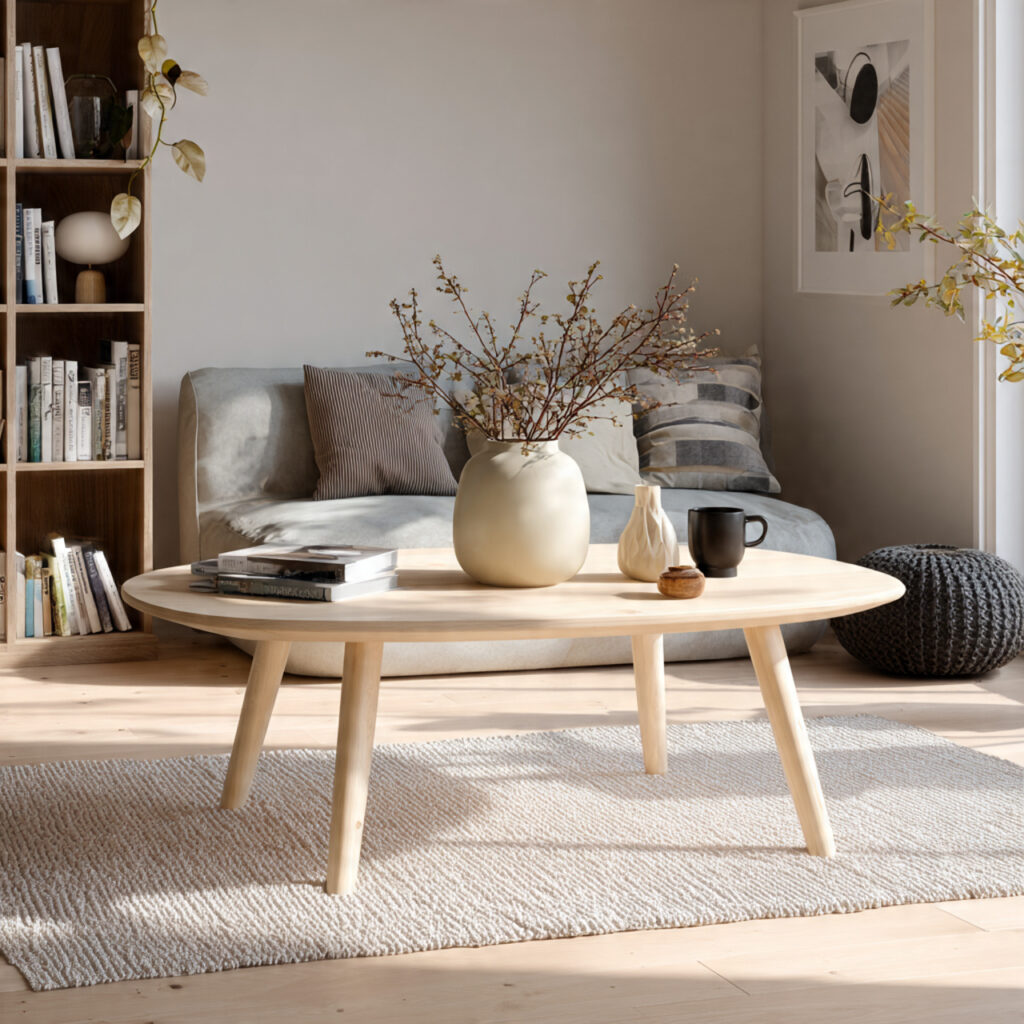 Spring Coffee Table Decor Ideas That Feel Light, Airy, and Beautiful 17 Scandinavian Coffee Table Decor Ideas