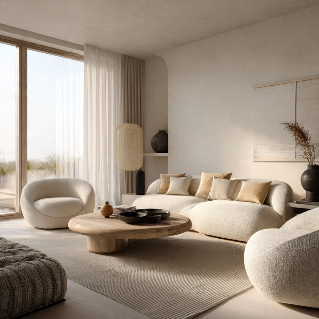 Soft Minimal Living Room Makeover Ideas