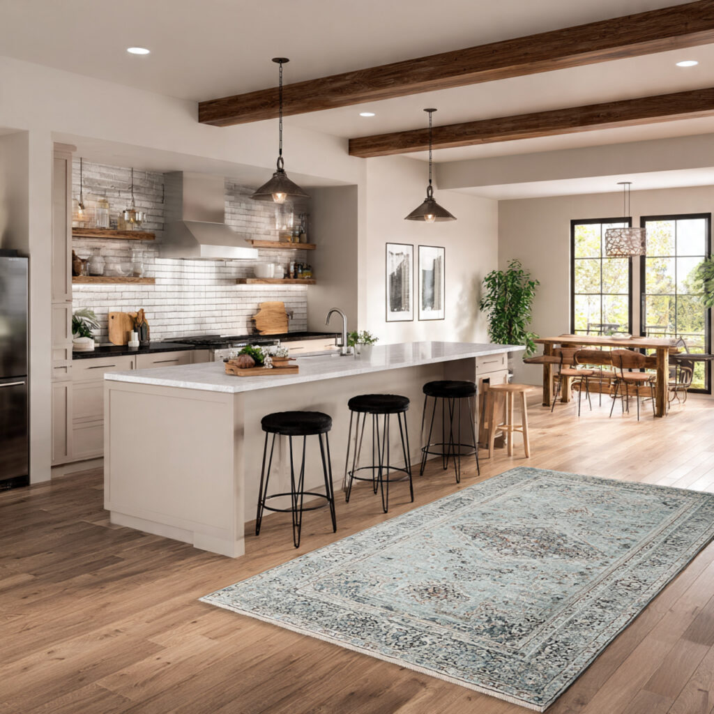 Large Kitchen Rugs Ideas
