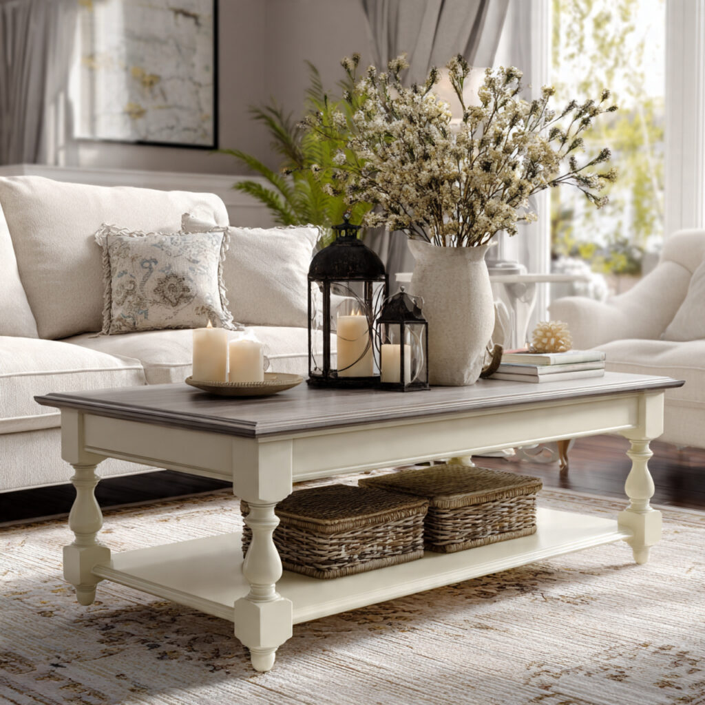 Spring Coffee Table Decor Ideas That Feel Light, Airy, and Beautiful 27 Timeless Coffee Table Decor Ideas
