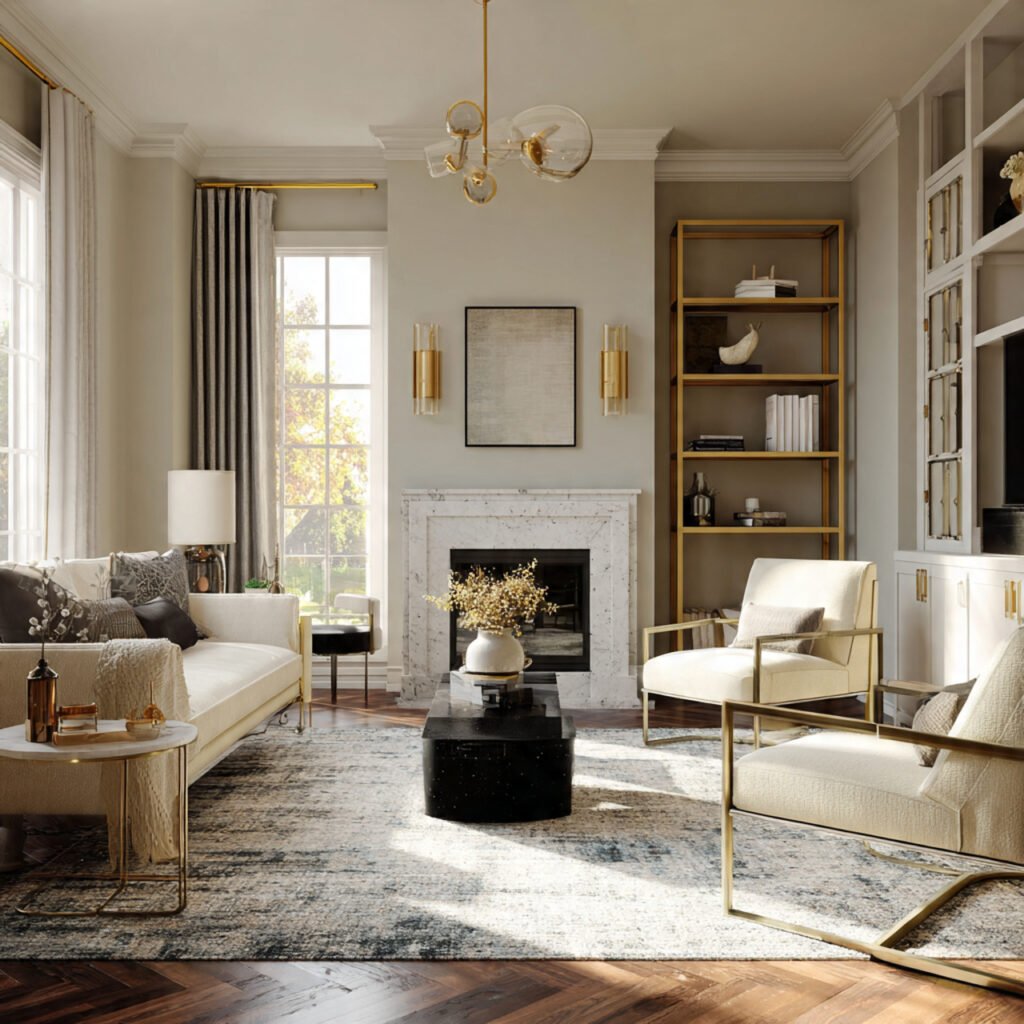 Contemporary Living Room Luxury Ideas