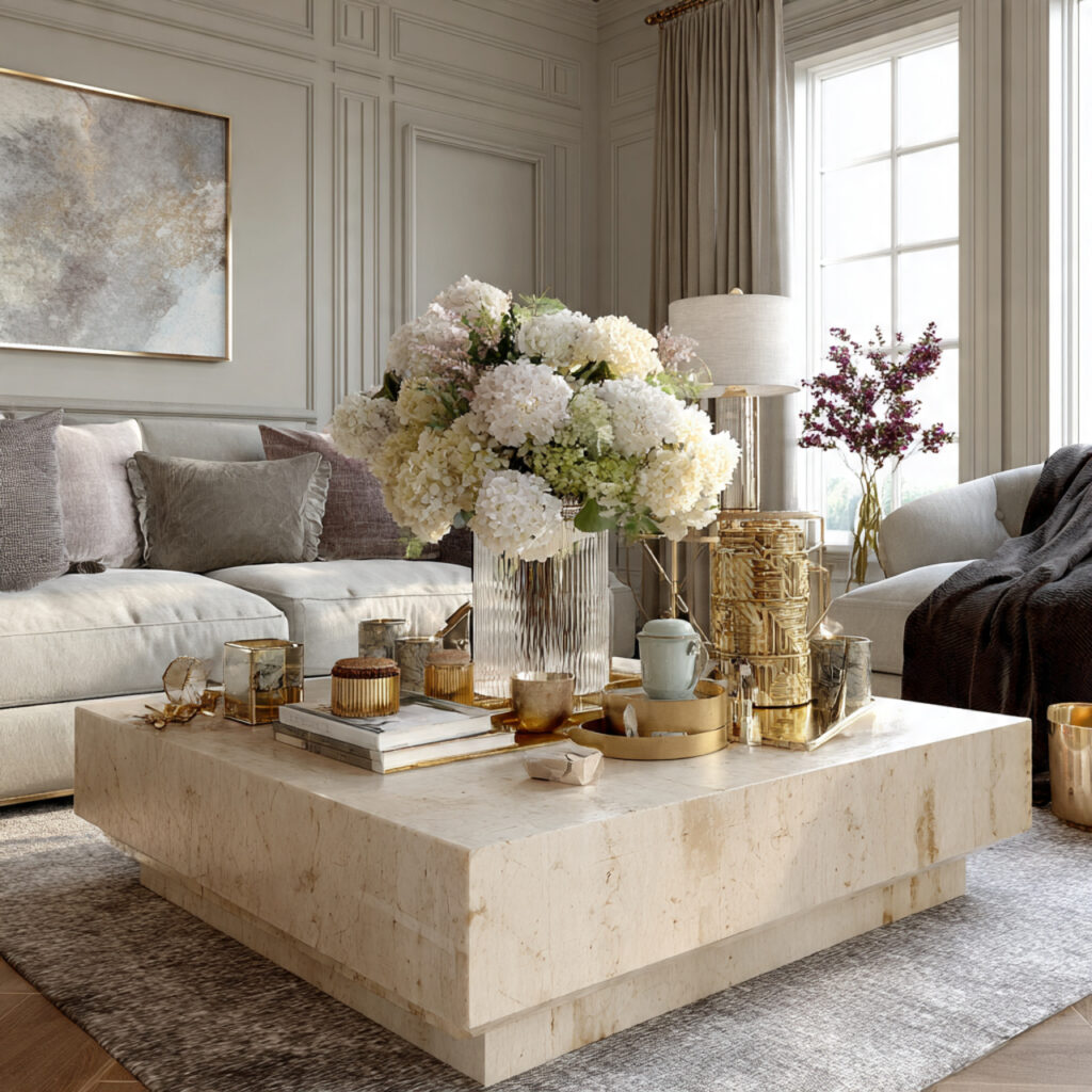 Spring Coffee Table Decor Ideas That Feel Light, Airy, and Beautiful 7 Elegant Spring Coffee Table Decor Ideas