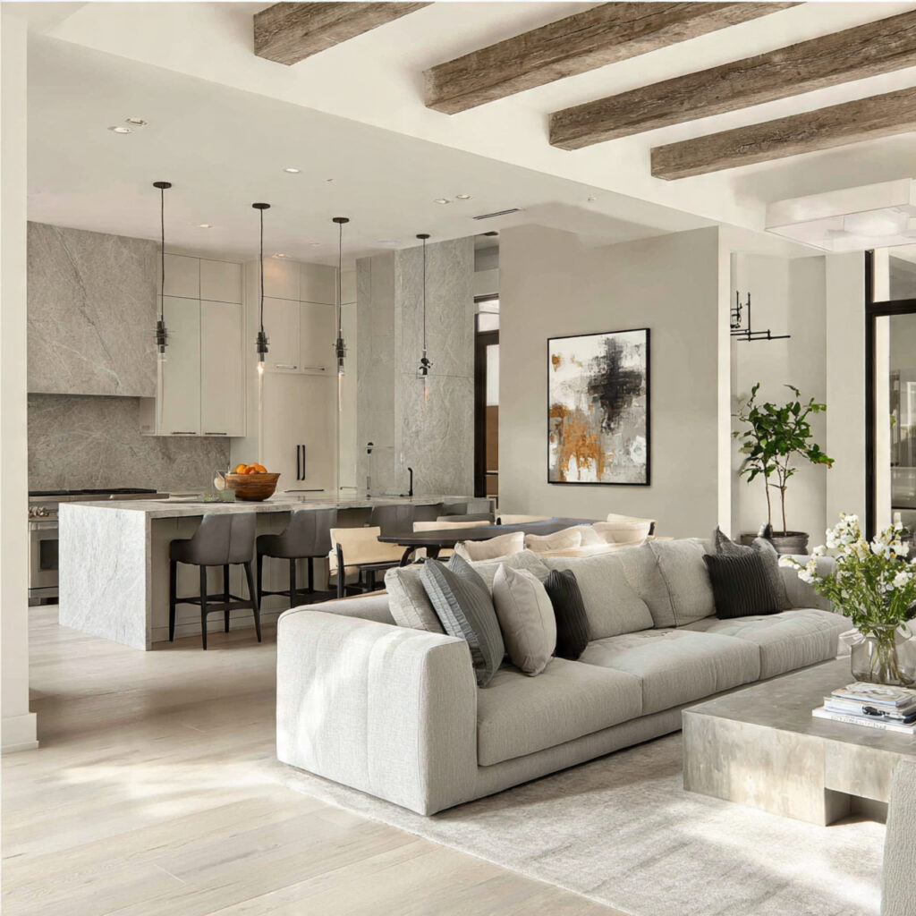 Open-Concept Living Sofa Ideas