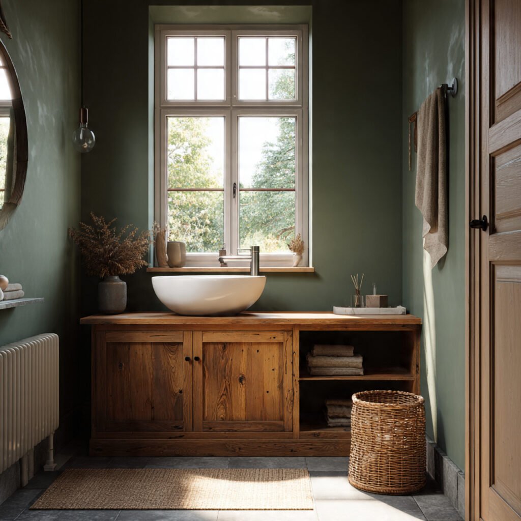 Green Bathroom Wall Paint Ideas