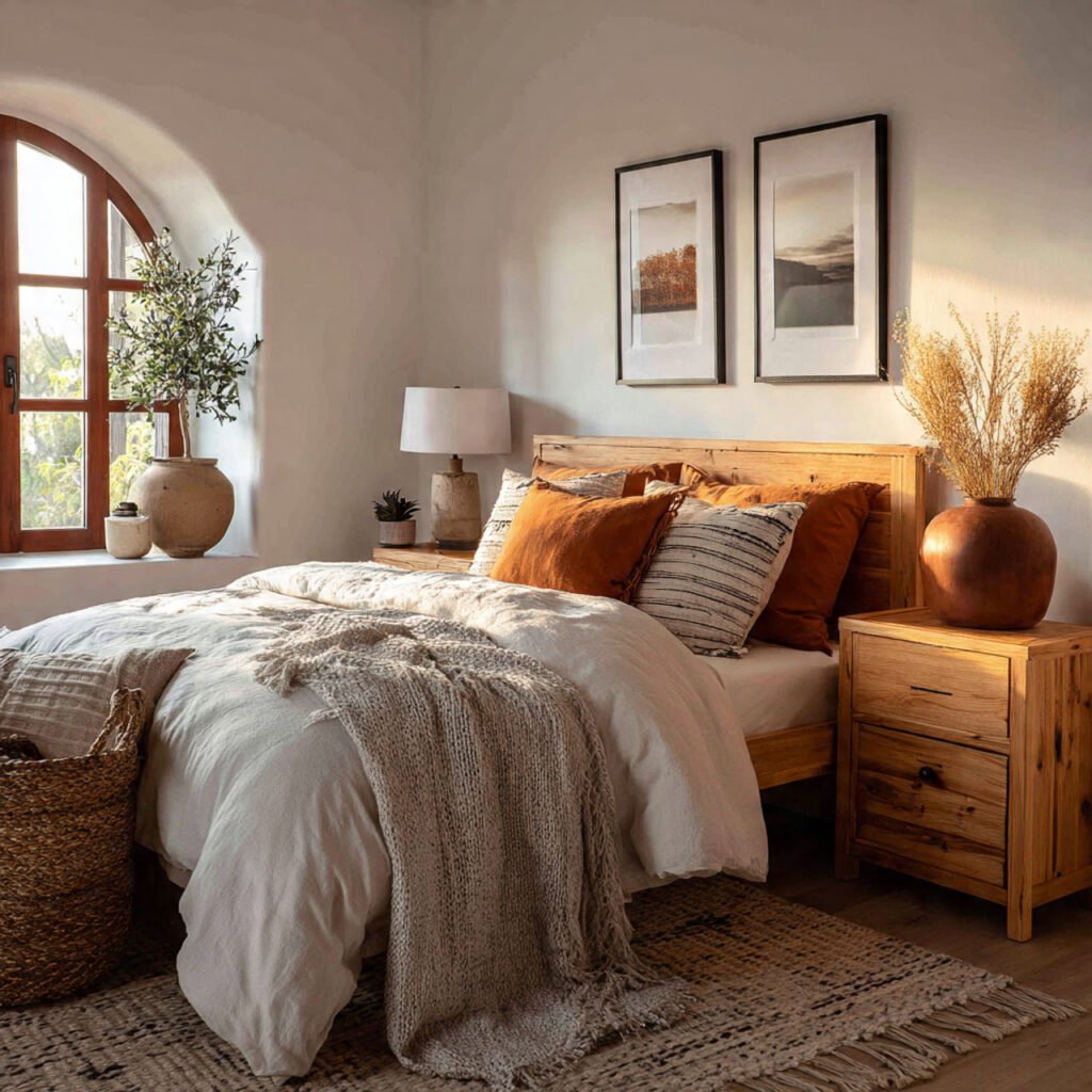 36 Stunning Bedroom Makeover Ideas 2026 for Modern Homes 14 Bedroom Makeover Ideas with Natural Wood Elements