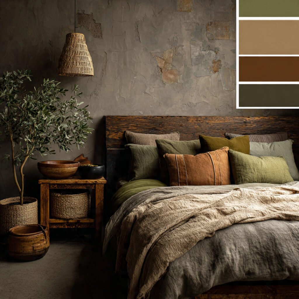 36 Stunning Bedroom Makeover Ideas 2026 for Modern Homes 20 Bedroom Makeover Ideas with Earthy Design Tones