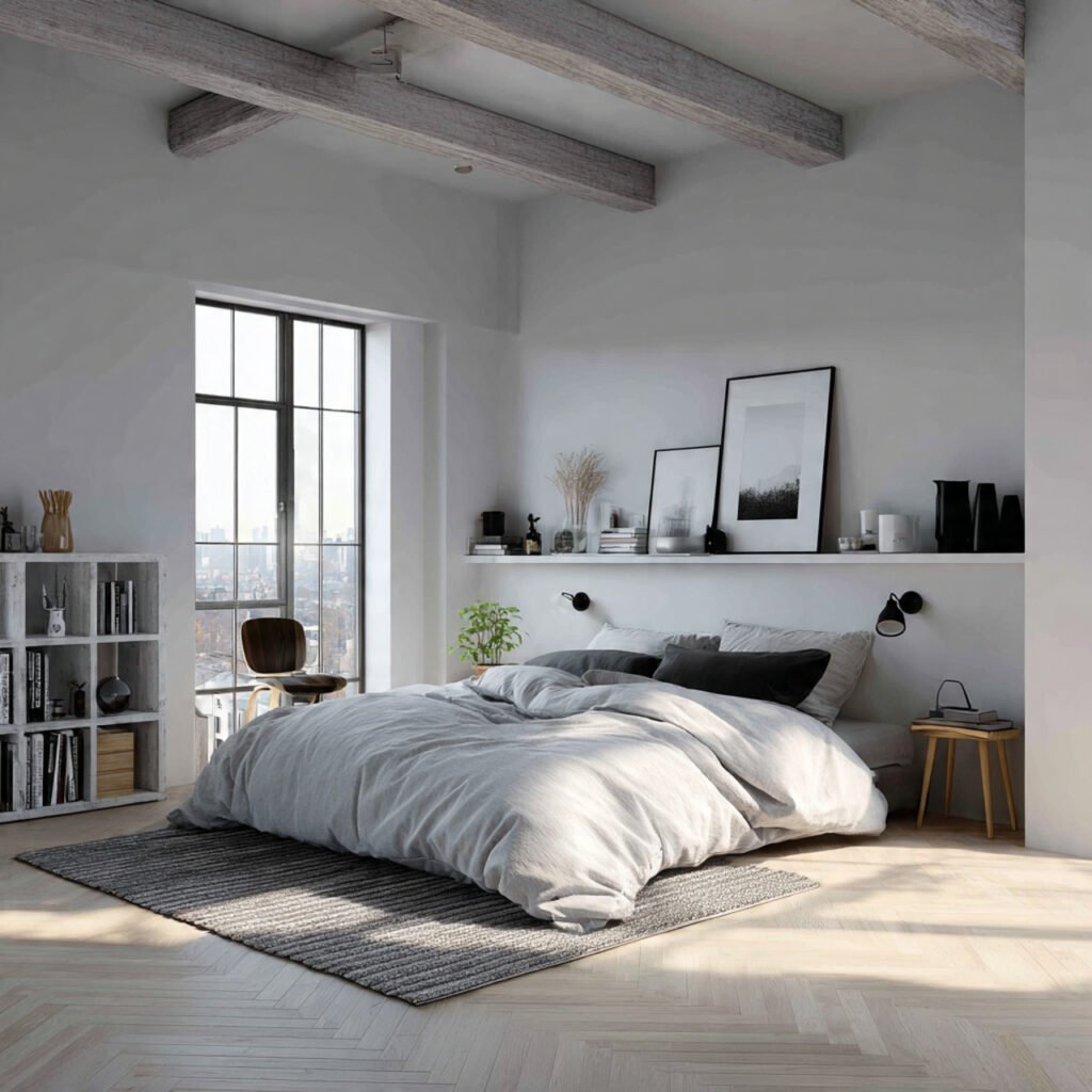 36 Stunning Bedroom Makeover Ideas 2026 for Modern Homes 18 Bedroom Makeover Ideas with Minimal Furniture Layouts