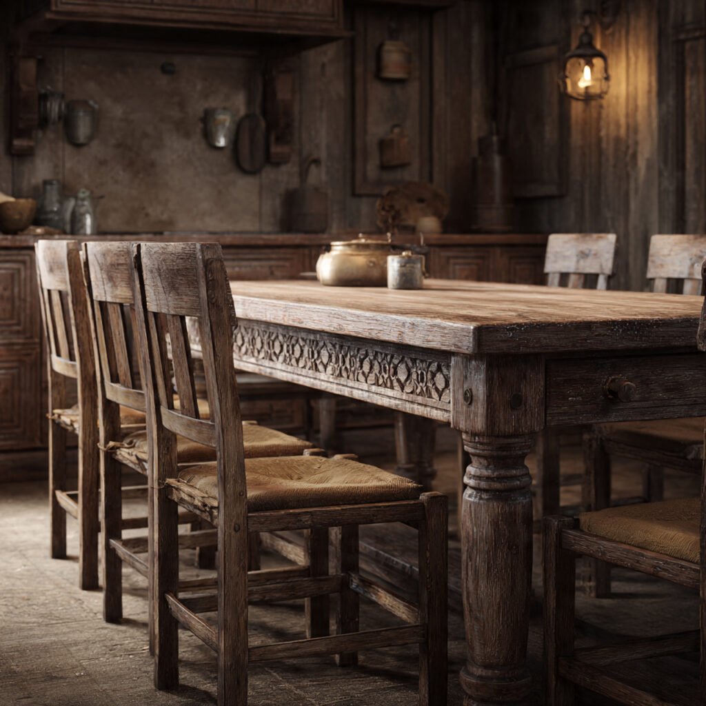 Antique Farmhouse Dining Table Ideas