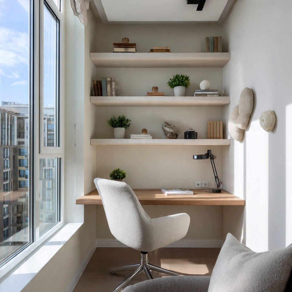 30 Aesthetic Home Office Desk Setup Ideas for Productivity 4 Small Space Desk Setup Ideas