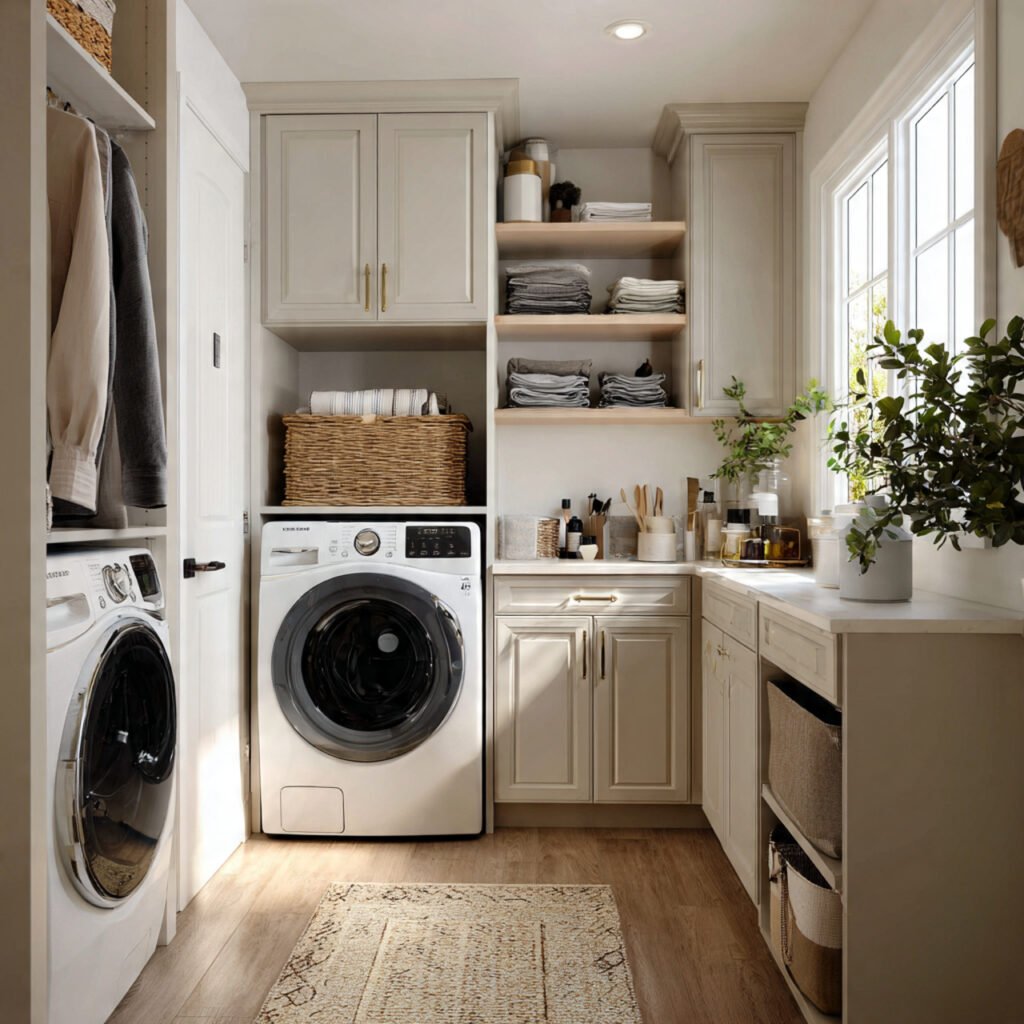 32 Stunning Laundry Room Makeover Ideas 2026 for Stylish Homes 3 Small Laundry Room Makeover Ideas