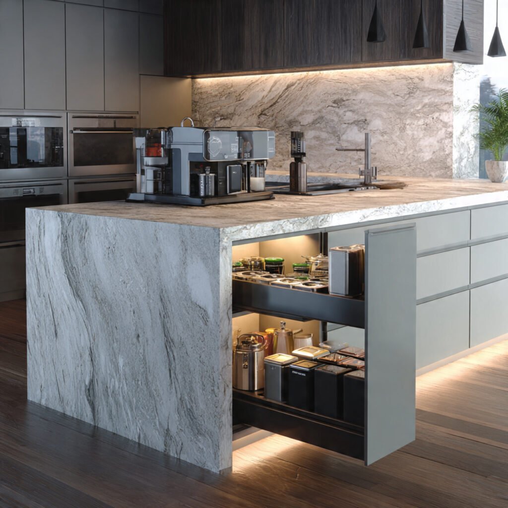 Pull-Out Cabinet Storage Ideas