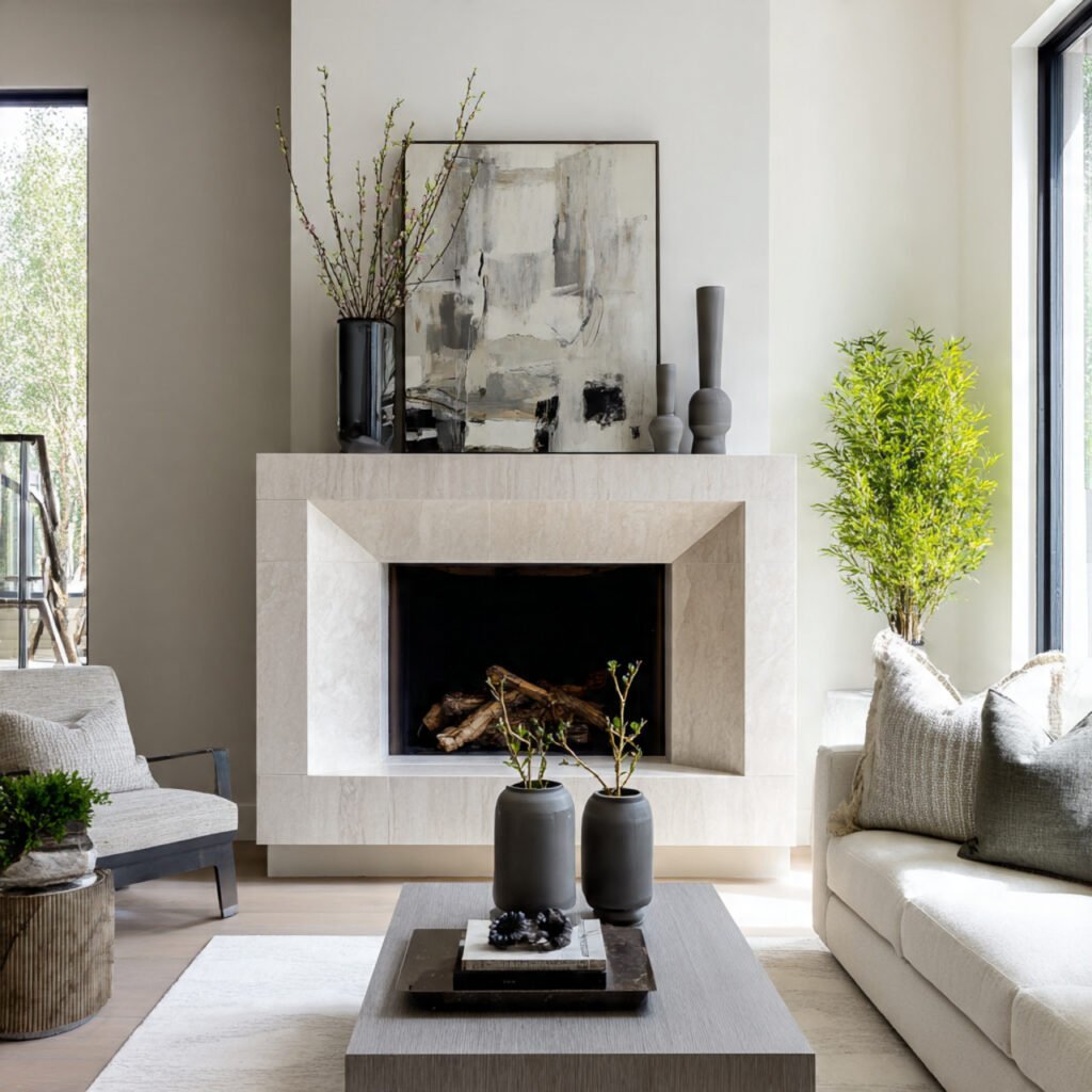 27 Spring Fireplace Ideas to Brighten Your Mantel 7 Rustic seasonal mantel ideas