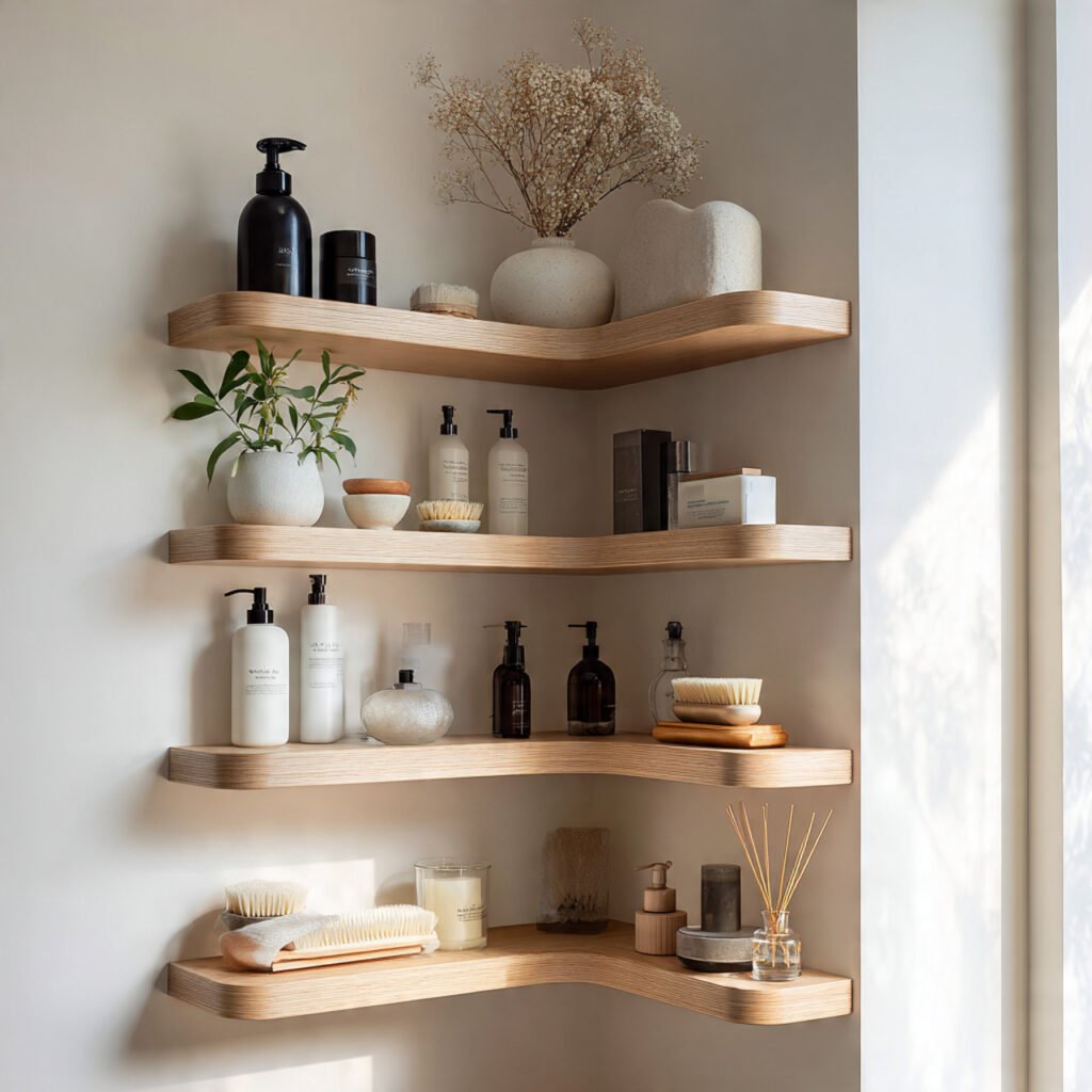 Corner Shelf Storage Ideas