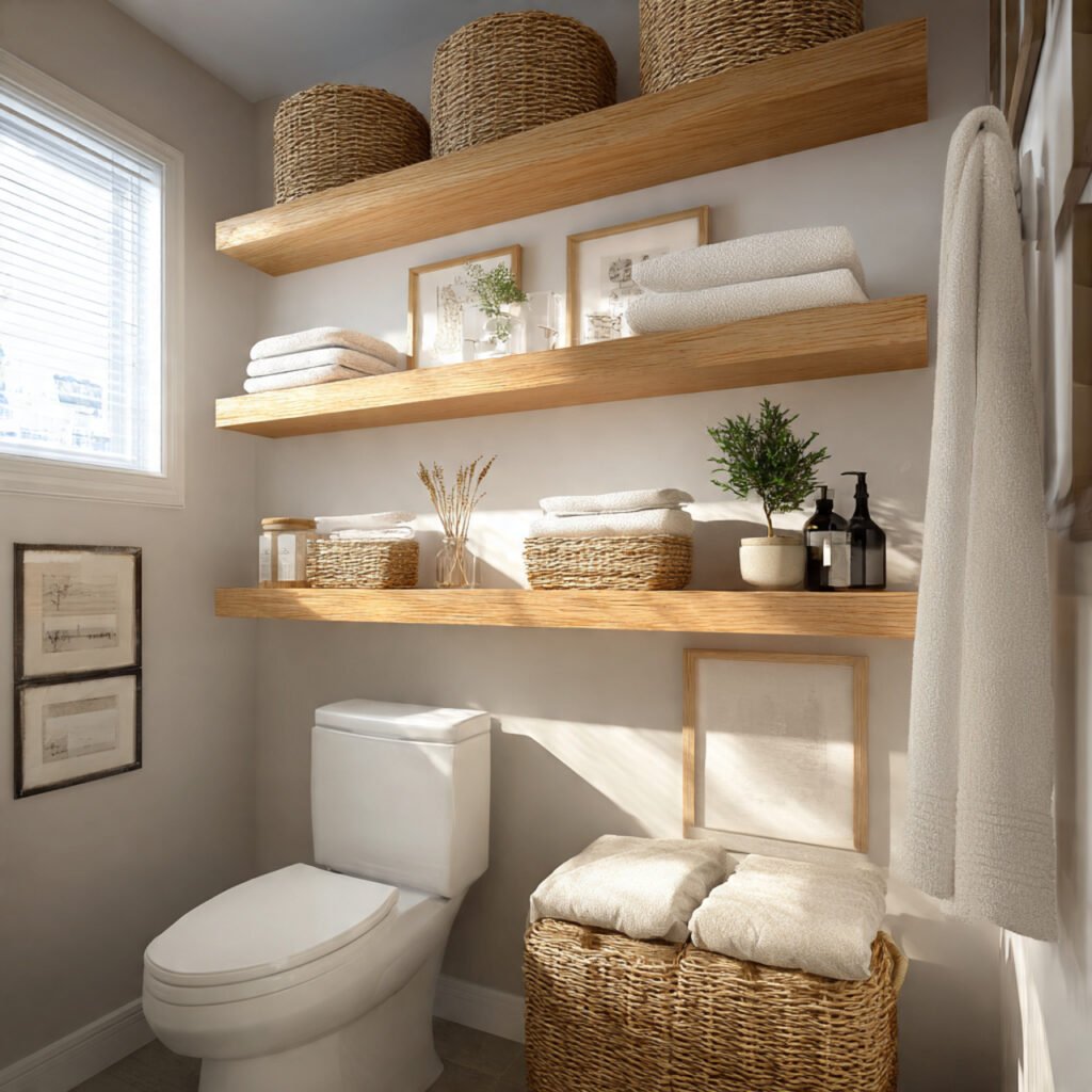 Over the Toilet Storage Ideas