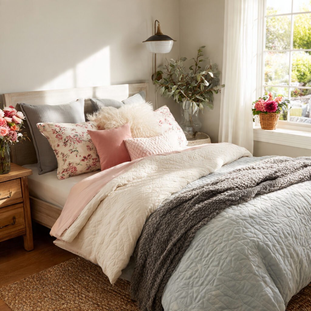 Seasonal Bedding Refresh Ideas