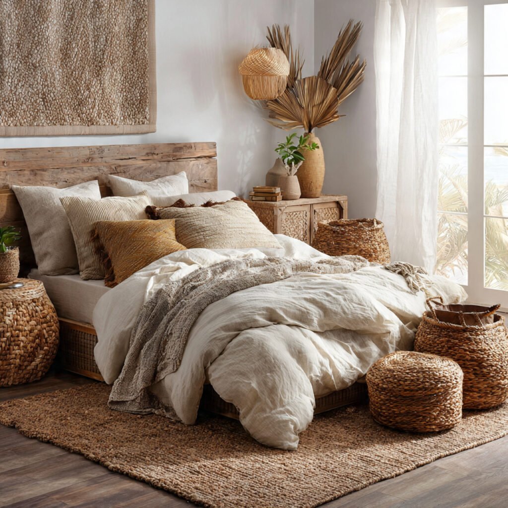 Natural Fiber Decor Ideas