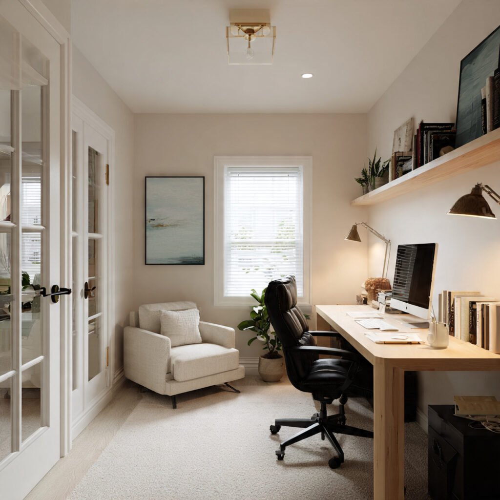 Basement Home Office