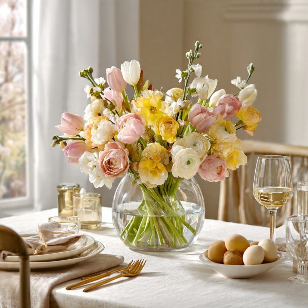 27 Easy and Elegant Spring Centerpiece Ideas 2 Fresh Floral Arrangement Ideas