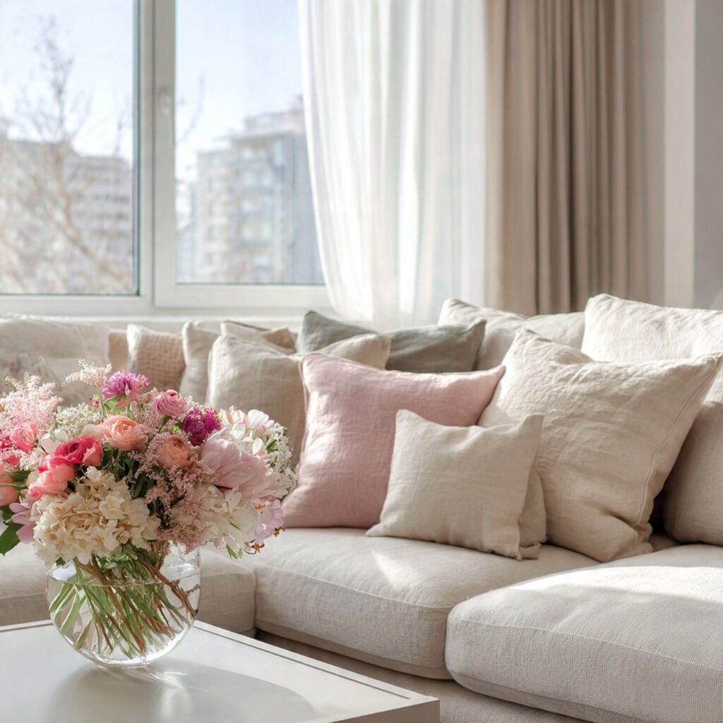 27 Spring Refresh Ideas to Brighten Your Home Fast 2 Living Room Seasonal Update Ideas