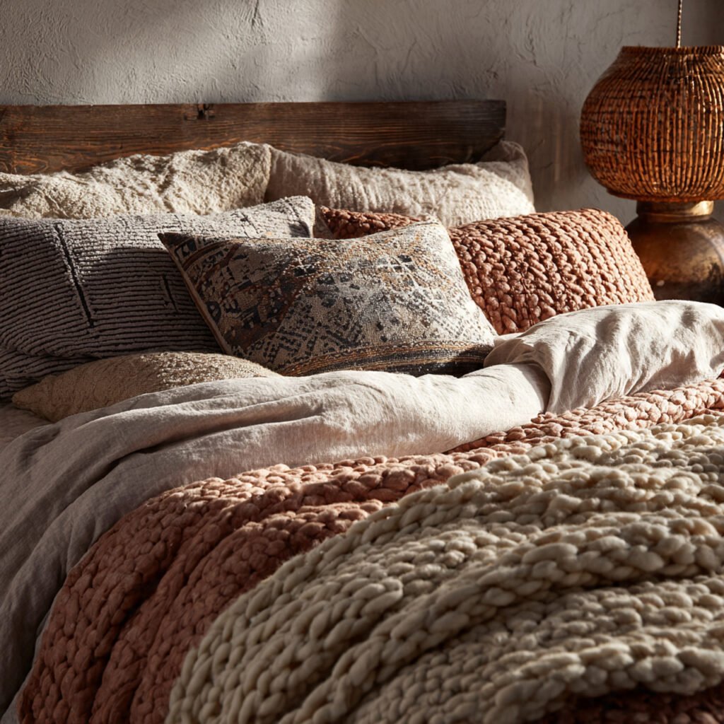 Cozy Layered Bedding Ideas