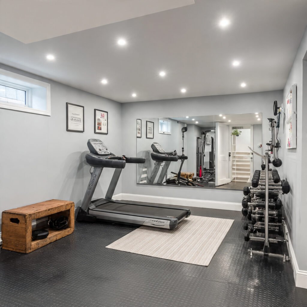 Basement Fitness Room Ideas