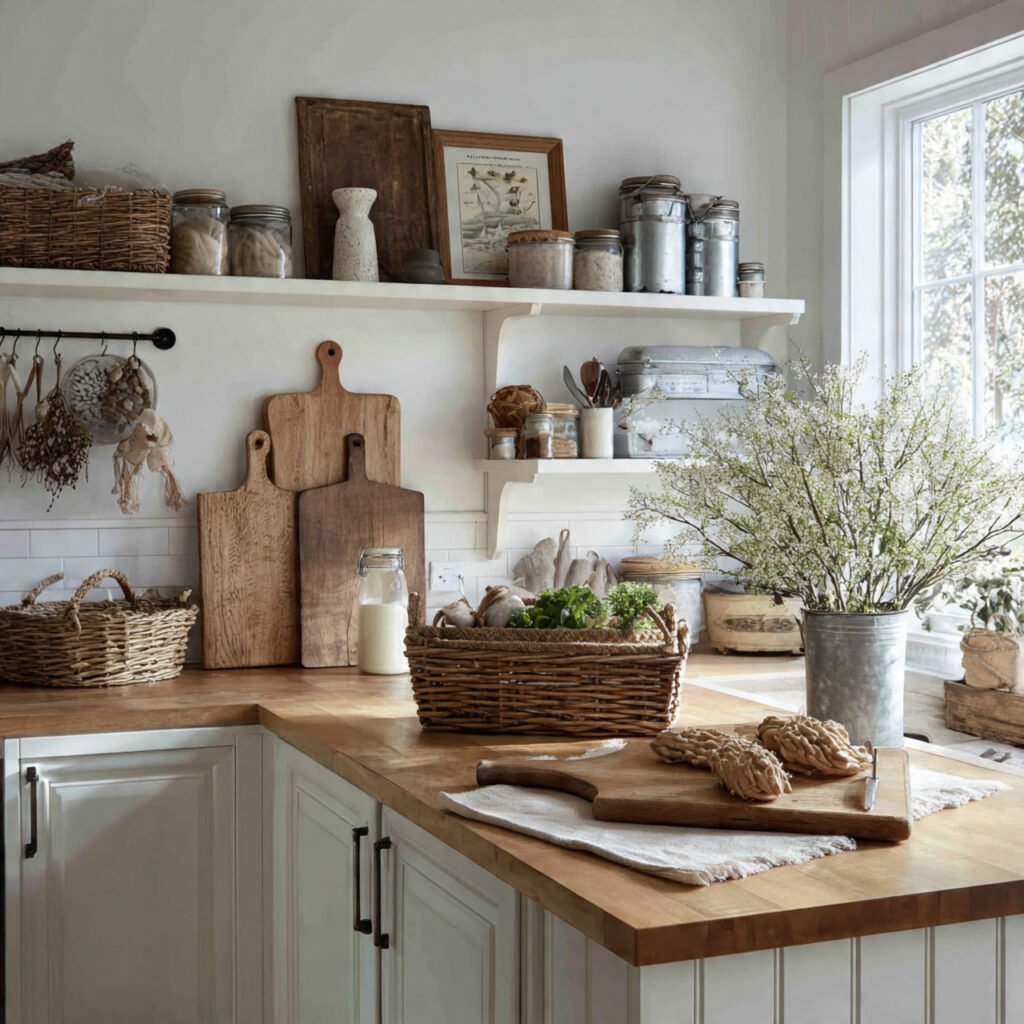 Spring Farmhouse Kitchen Decor Ideas