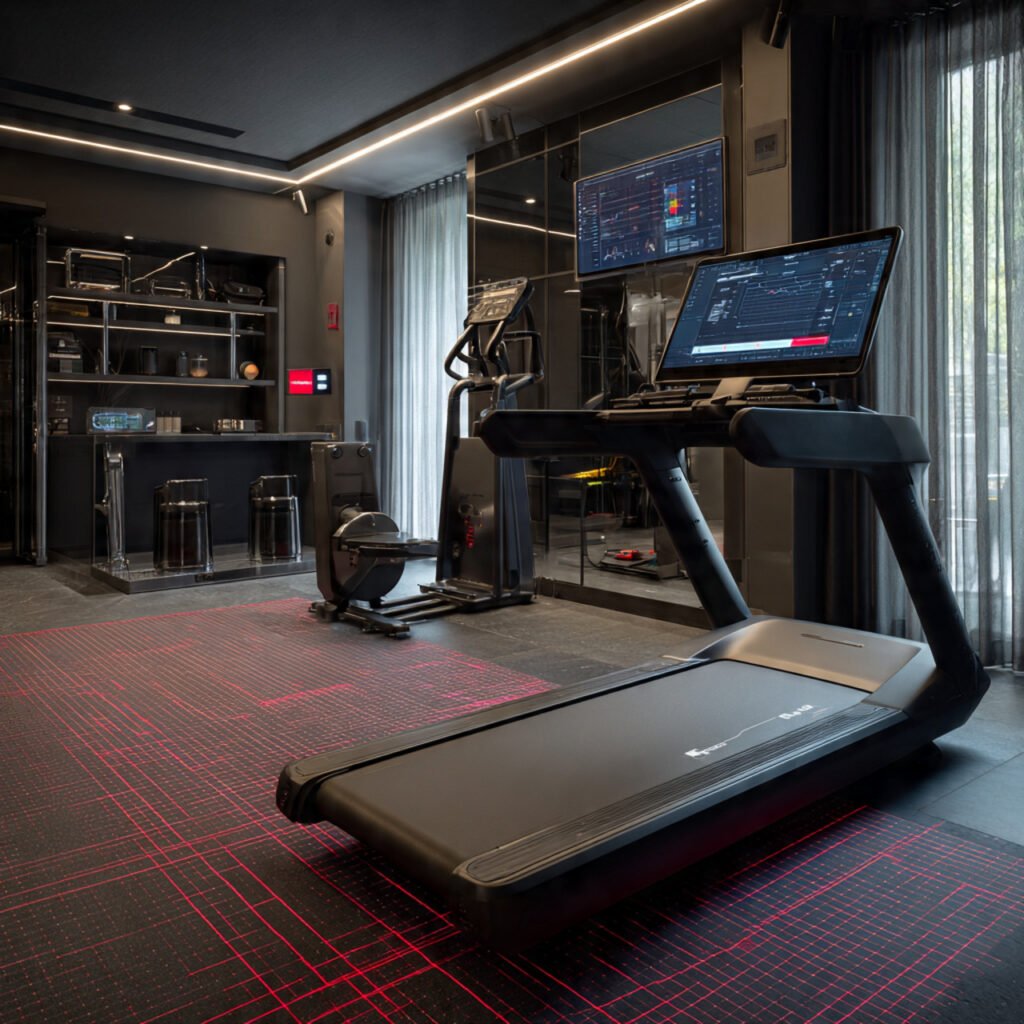 Mirror Wall Workout Room Ideas