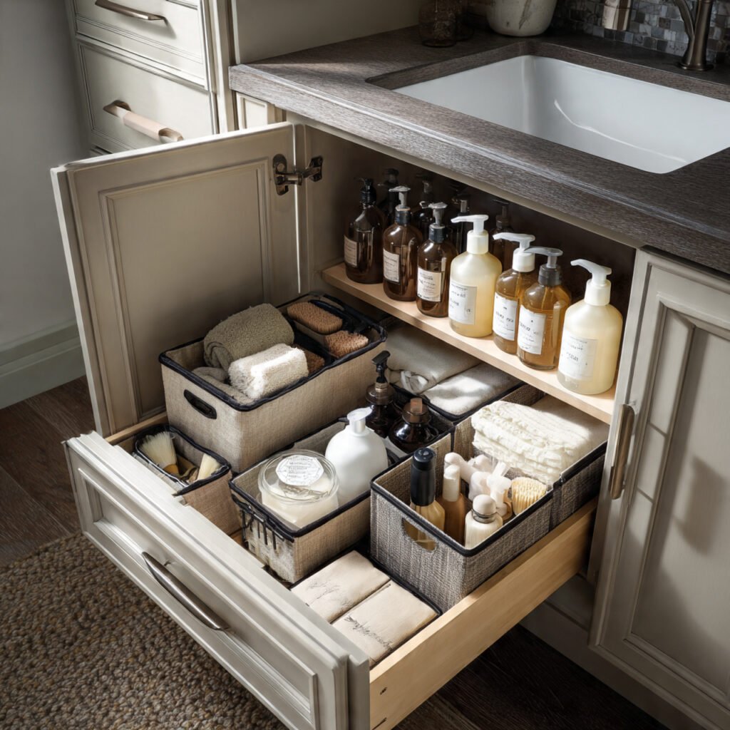 Under Sink Organization Ideas