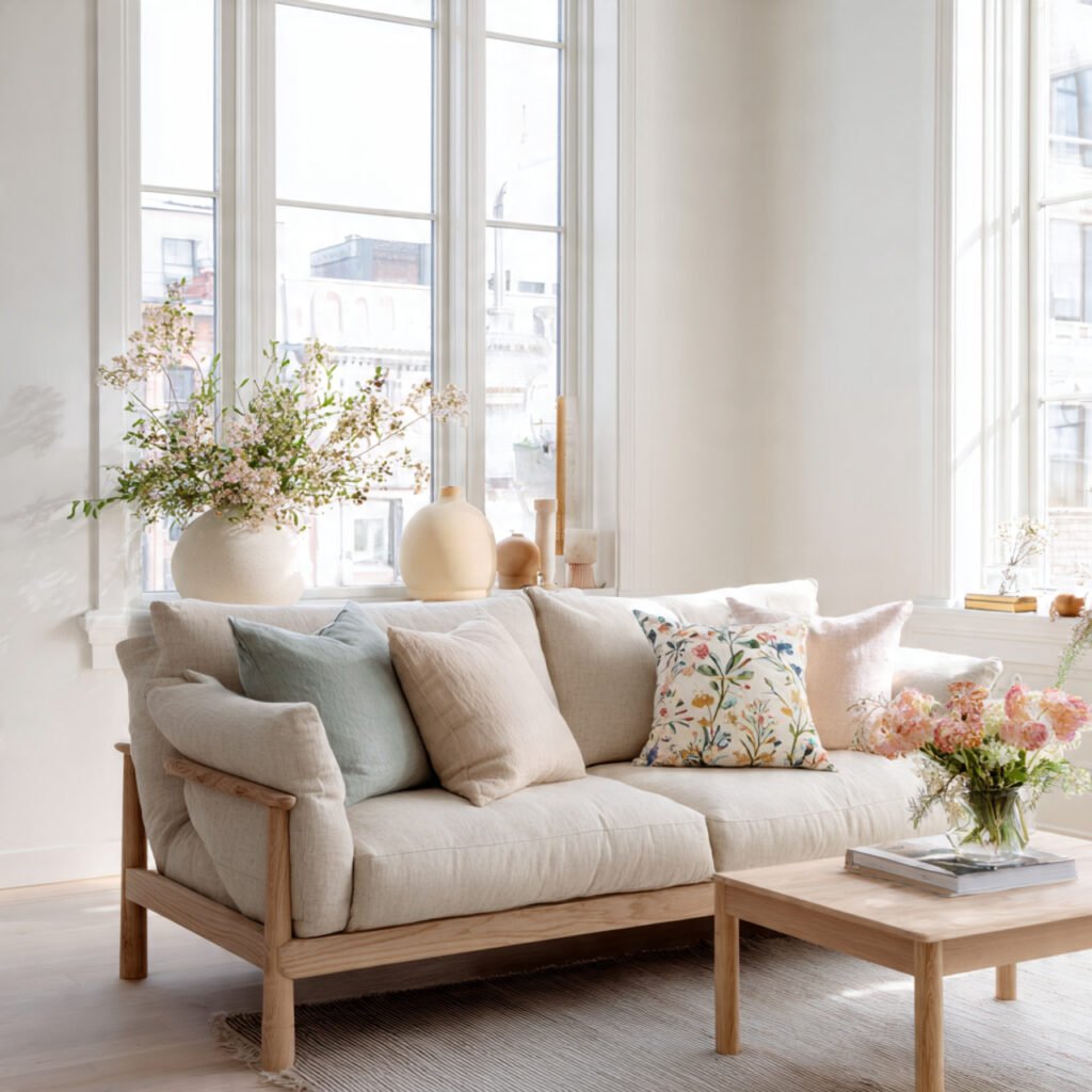 28 Creative Easter Living Room Decor Ideas for a Stylish Home 17 Scandinavian Easter Living Room Ideas