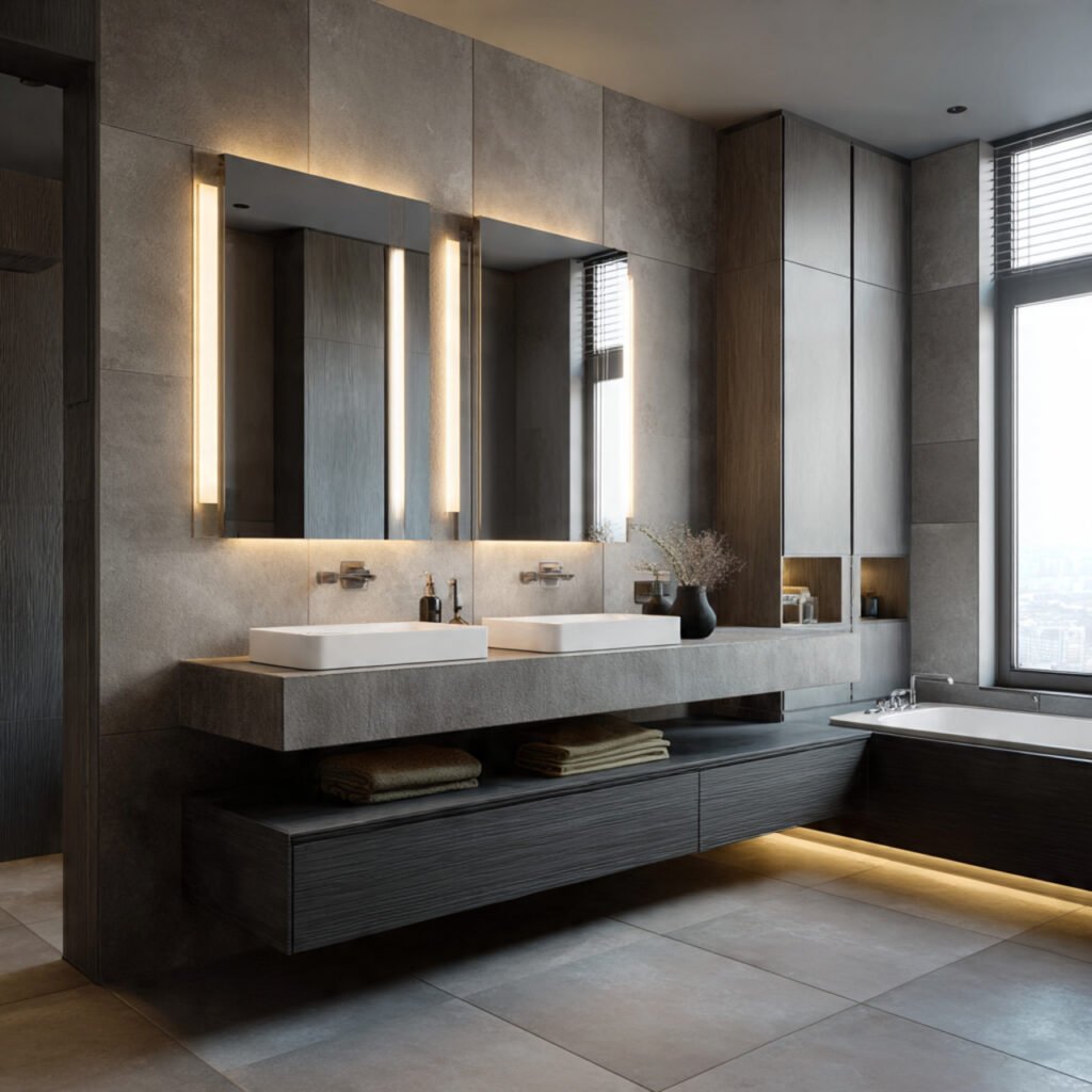 Modern Bathroom Storage Ideas