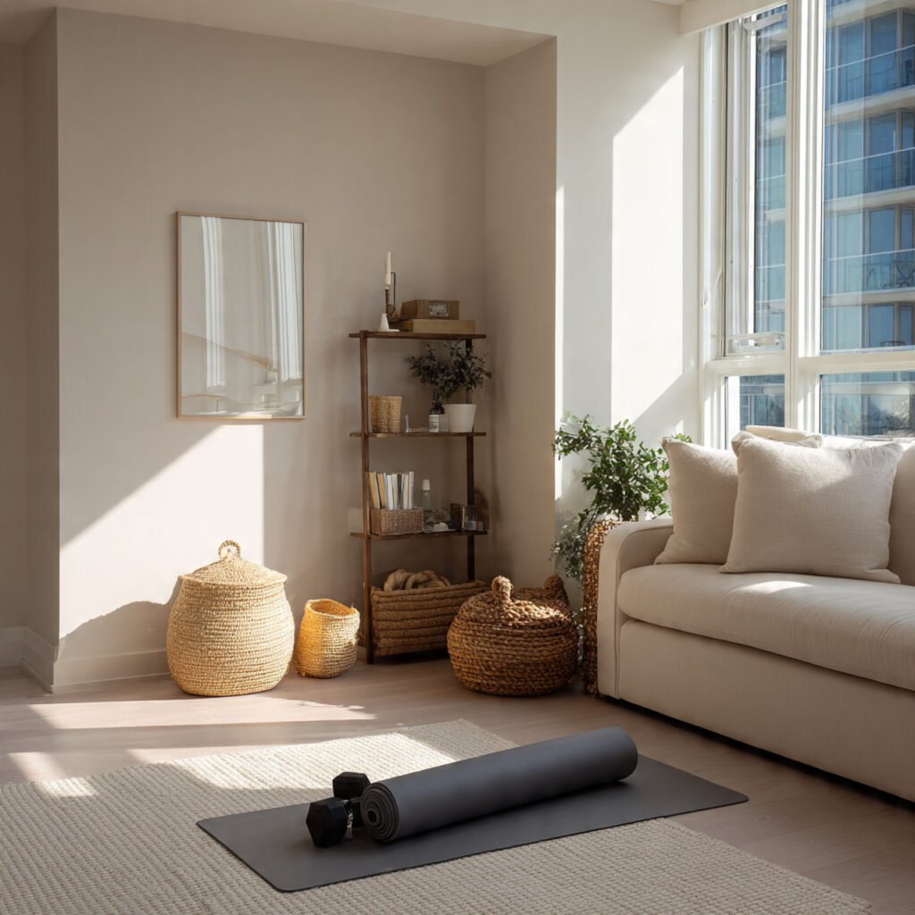 Apartment Workout Corner Ideas