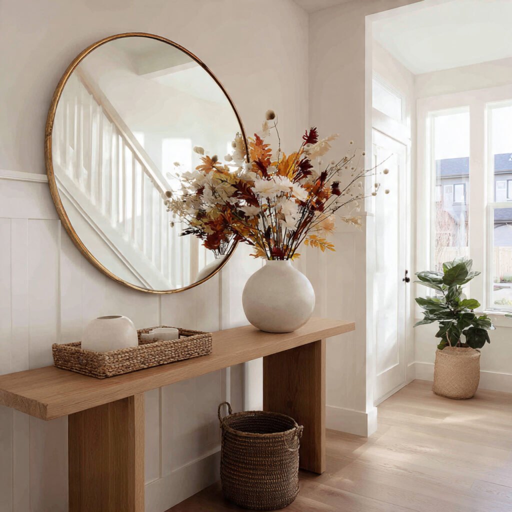 Entryway Mirror Wall Ideas