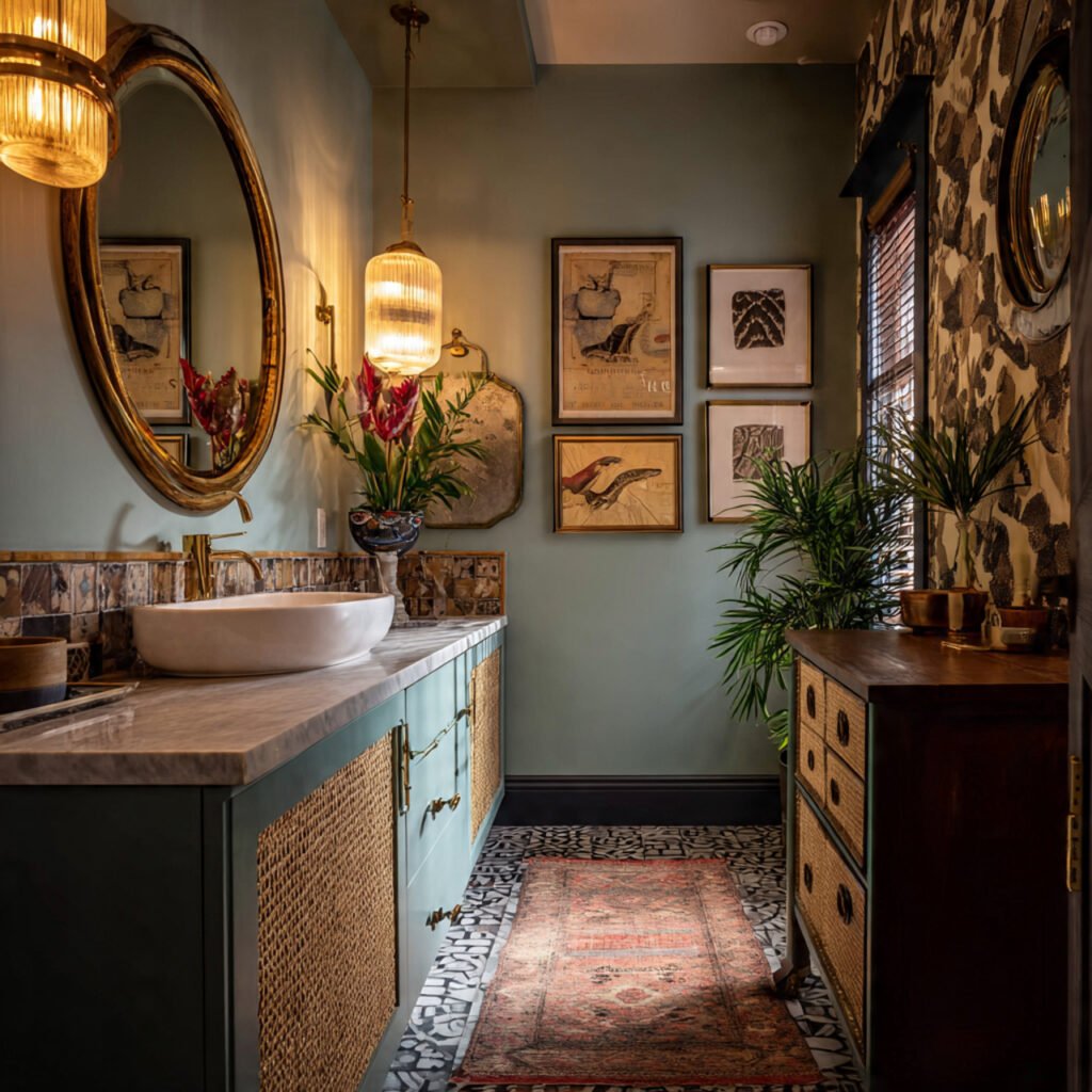 Eclectic Bathroom Ideas