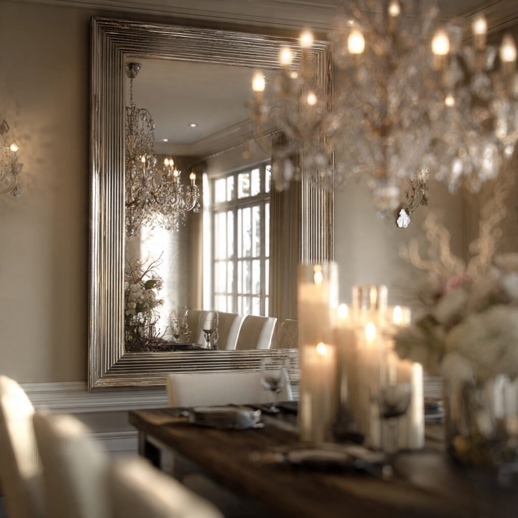 Dining Room Mirror Display Ideas