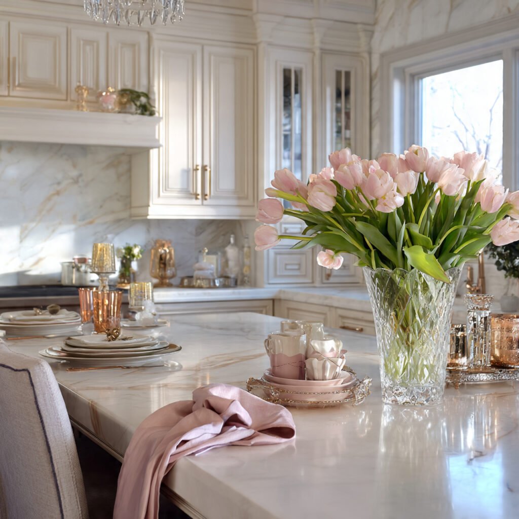 Luxury Spring Kitchen Styling Ideas